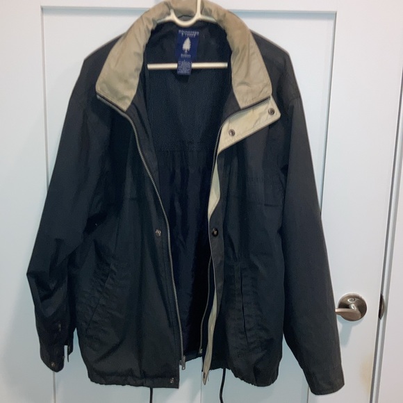 Men’s jacket with hidden hood under collar. Roundtree & Yorke. - Picture 7 of 10